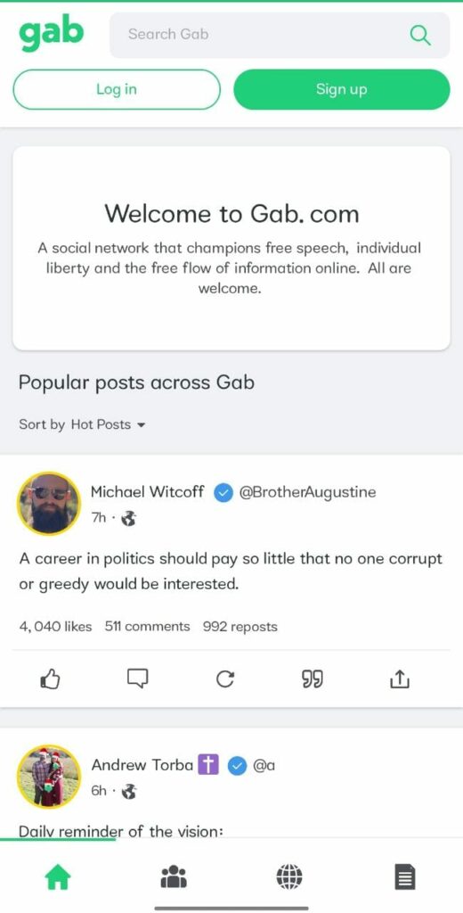 Gab Social Media Apk 