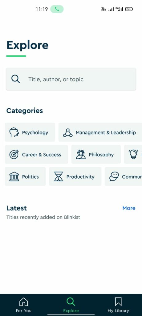 Blinkist APK Unlocked