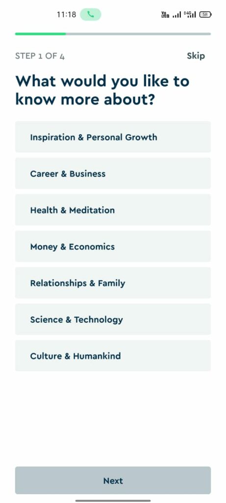 Blinkist APK (Unlocked)App v10.2.5 Download For Android- 2024 4