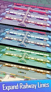 Railway Tycoon MOD APK v1.560.5086(Unlimited Money) 2024 4