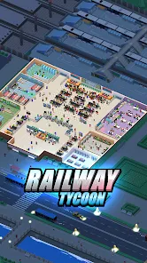 Railway Tycoon MOD APK v1.560.5086(Unlimited Money) 2024 3