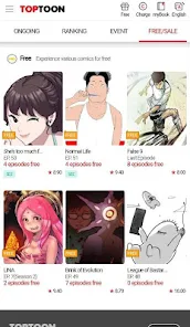 Toptoon Plus APK v1.37 (Mod, VIP Unlocked) for Android and iOS 2