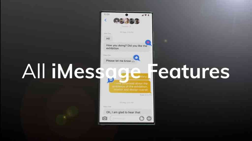 All iMessage Features in Sunbird Messaging 