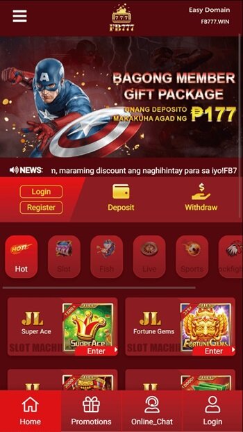 FB777 Casino Online Game Old Versions APK image