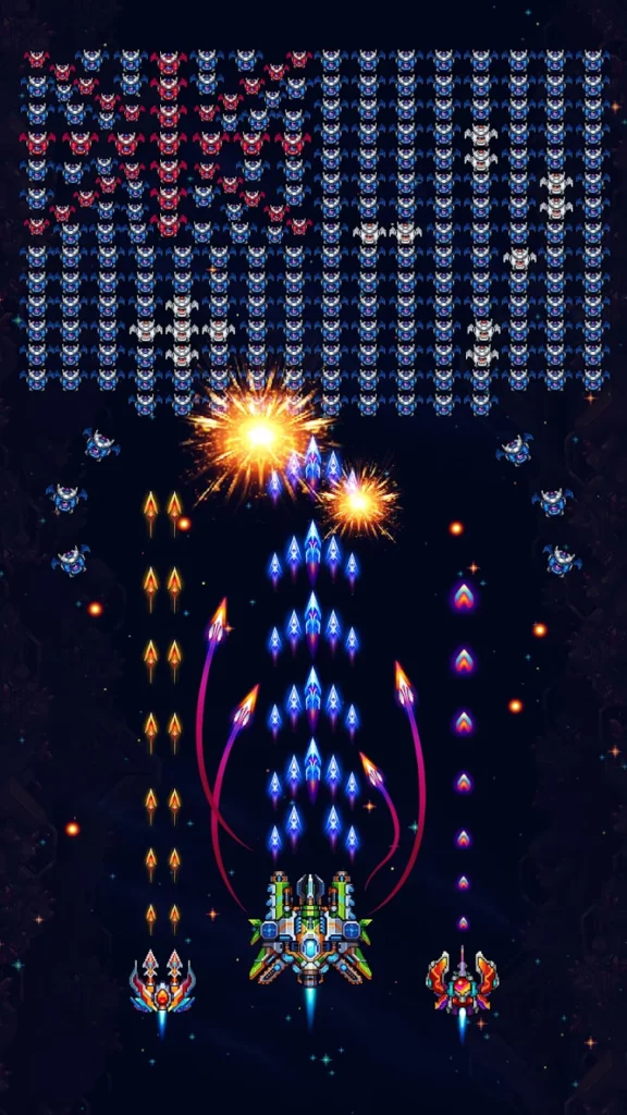 Galaxiga Arcade Shooting Game APK Image