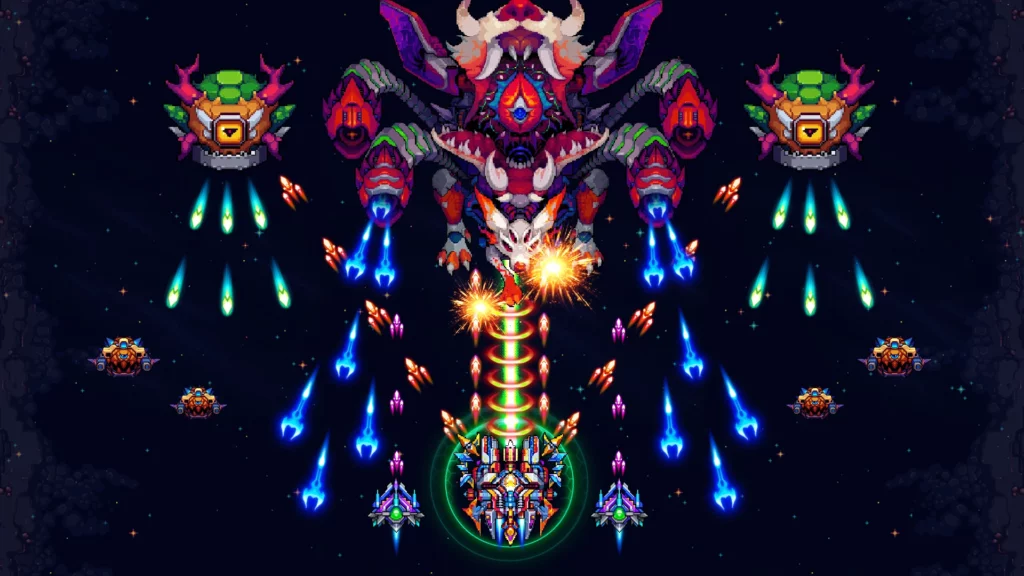 Galaxiga Arcade Shooting Game Image