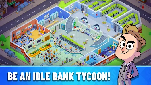 Idle Bank Tycoon Games APK Image