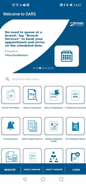 SARS Mobile eFiling APK Image