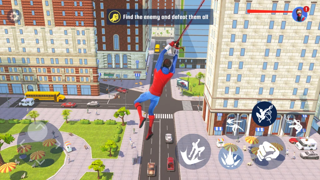 Spider Fighting: Hero Game Image