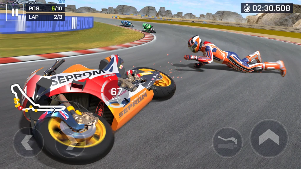 Moto Rider Bike Racing Game APK Image