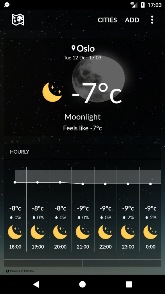 Norwegian Weather Apk Image