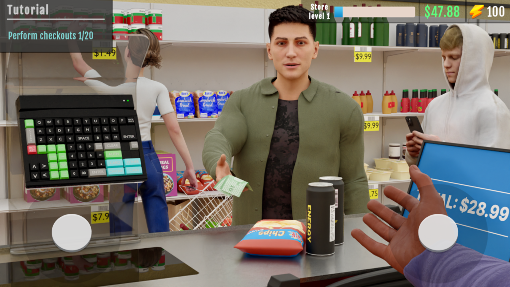 Supermarket Manager Simulator IAPK mage